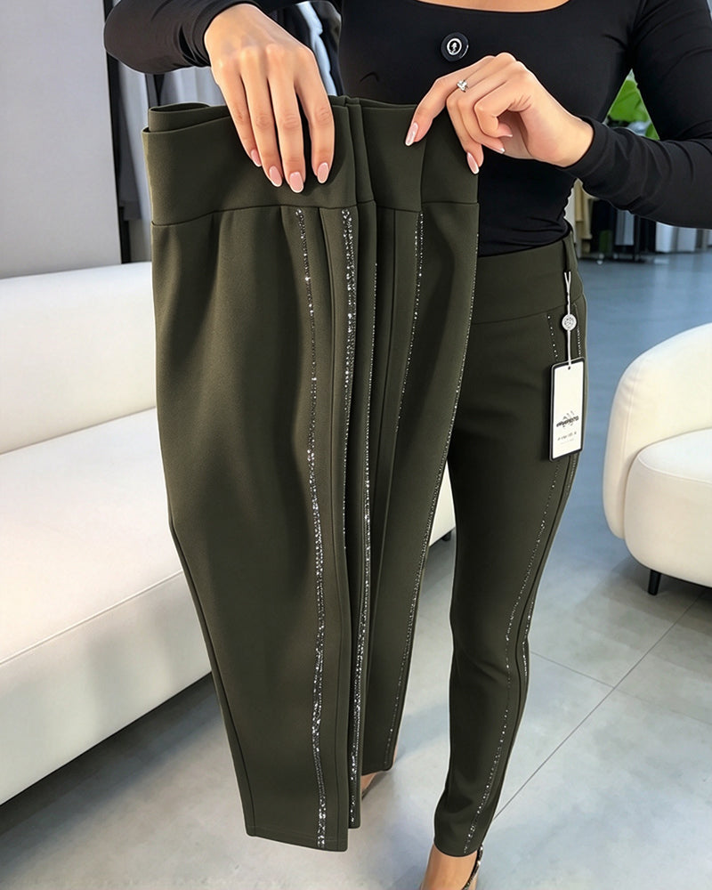 Pennbyxor Fin Skimrande Slim Fit Stretch