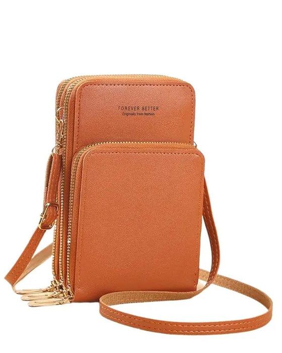 Enfärgad Mode Crossbody Telefonväska