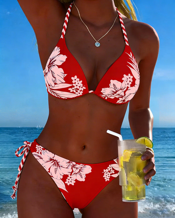 Bikini Enkel Sexig Halter Hals