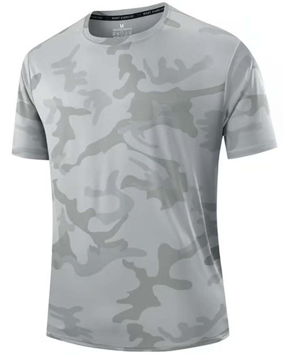 T-Shirt Camo Kort Ärm Herr