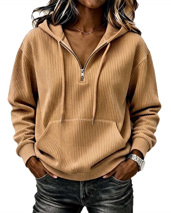 Hoodie Mode Lång Ärm