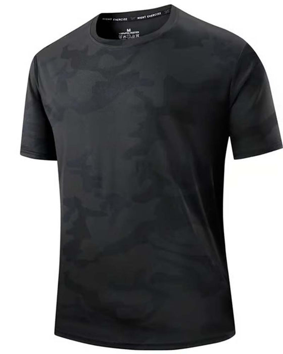 T-Shirt Camo Kort Ärm Herr