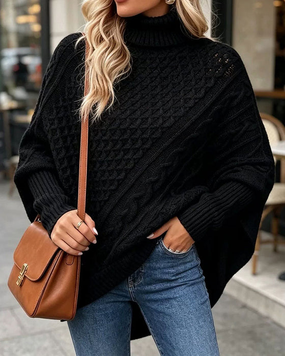 Tröja Oregelbunden Enfärgad Pullover