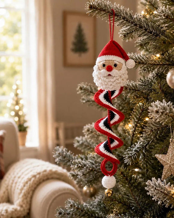 ☃️ DIY Kit Snögubbe I Spiral Virkning