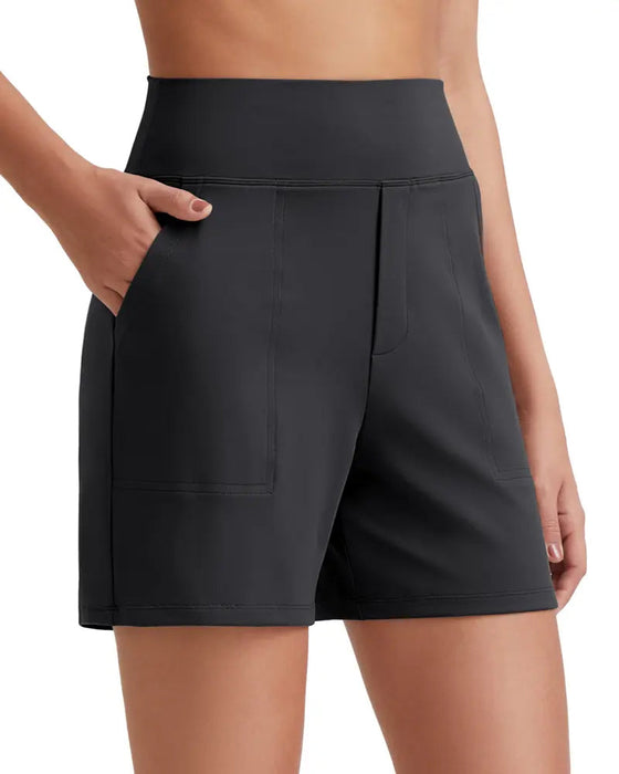Shorts Hög Midja Athletic Löpning