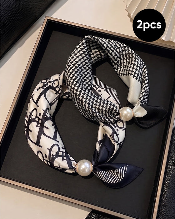 Lättillgänglig Glamour: Pärlhalsbandscarf 🧣
