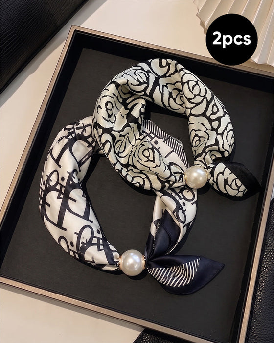 Lättillgänglig Glamour: Pärlhalsbandscarf 🧣