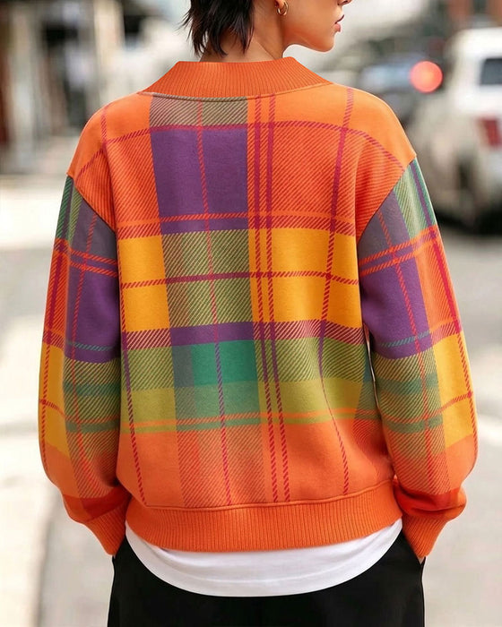 Sweatshirt V-Hals Ruta Casual