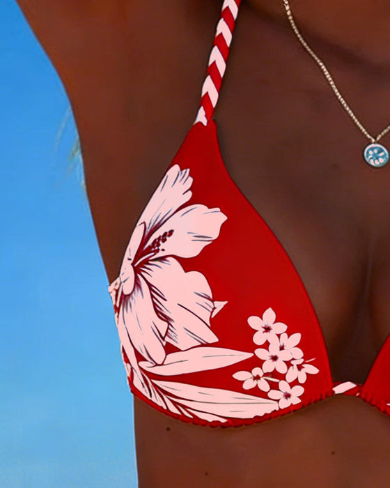Bikini Enkel Sexig Halter Hals