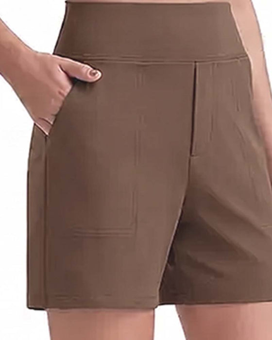 Shorts Hög Midja Athletic Löpning