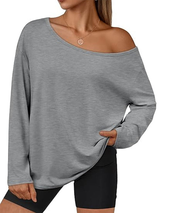 T-Shirt En-Axel Solid Lång Ärm