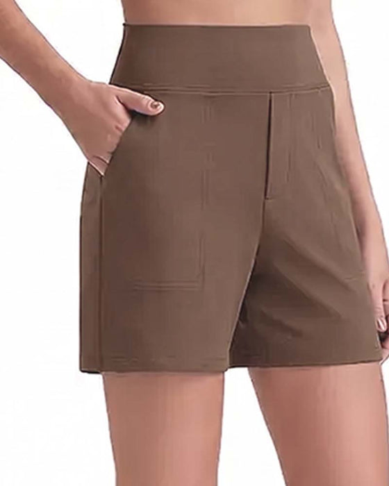 Shorts Hög Midja Athletic Löpning