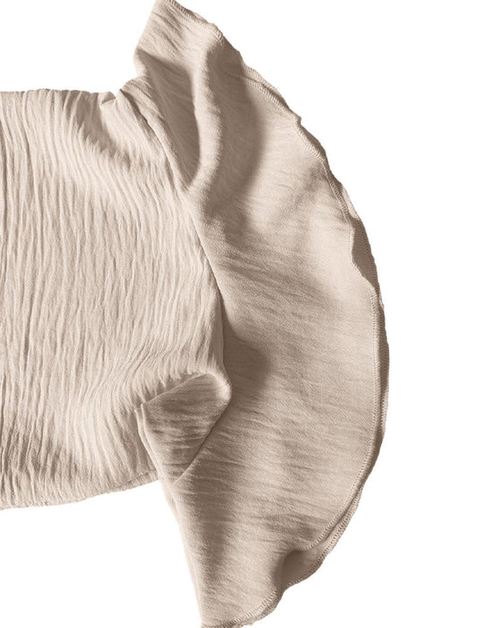 Blus Liten V‑Hals Volang