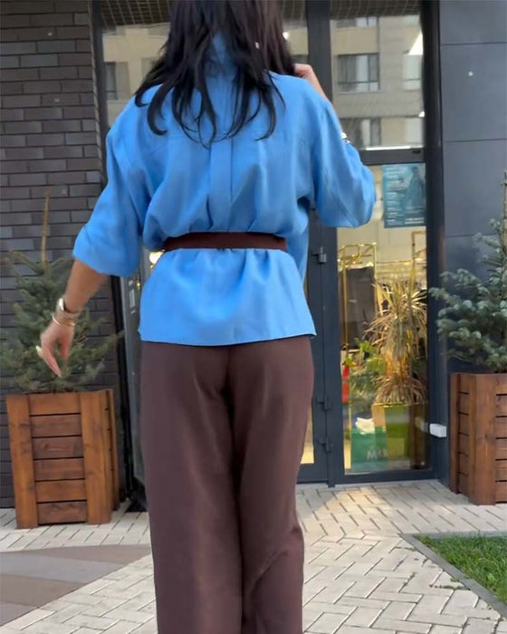 Skjorta Slag Chic Stilig