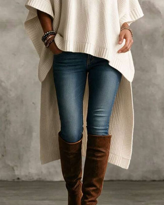 Tröja Turtleneck Cape Oregelbunden
