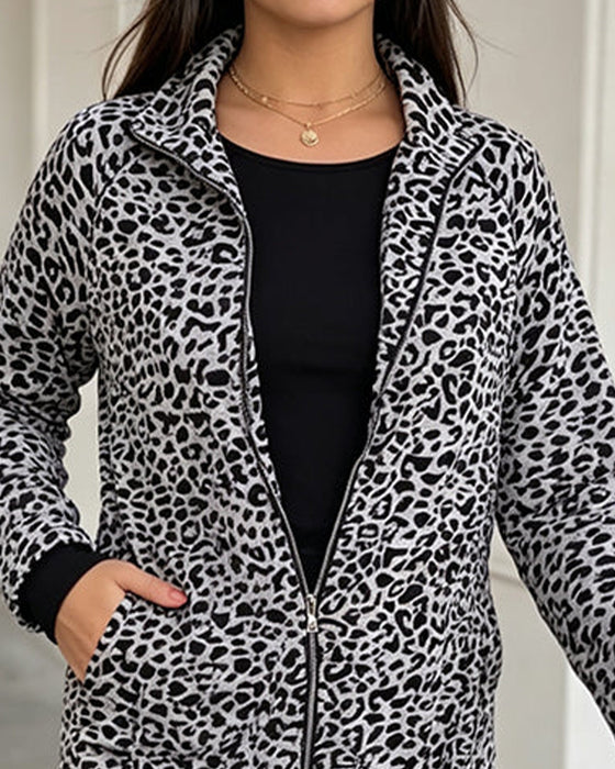 Kappa Leopard Ståkrage Dragkedja