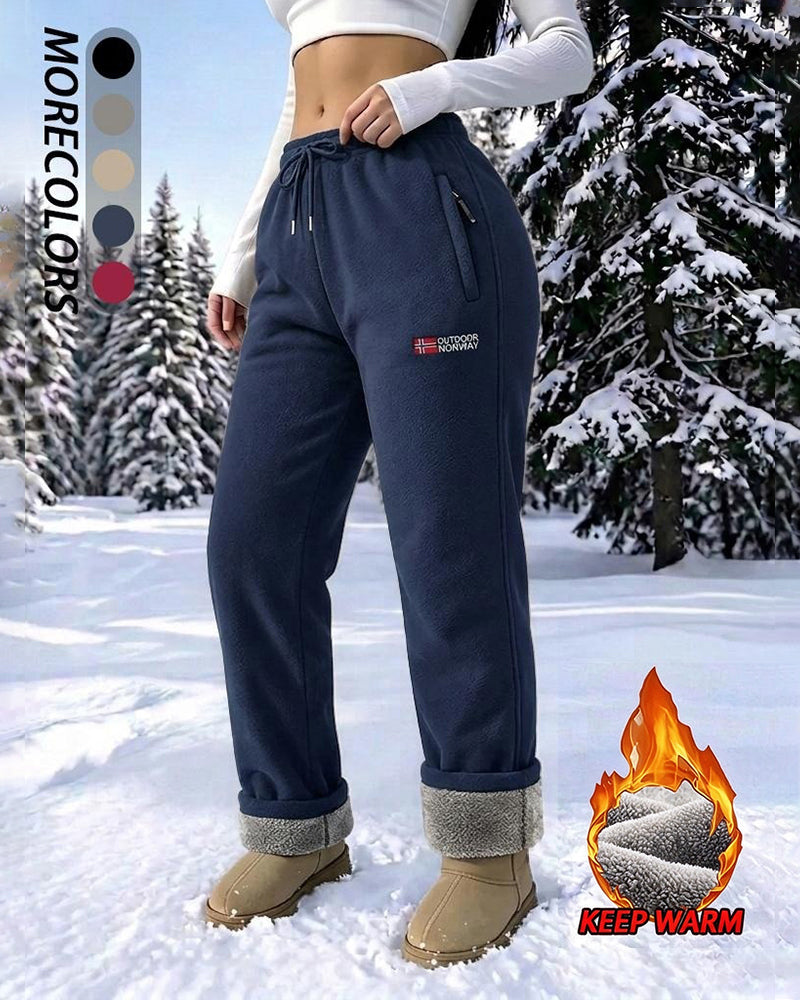 Byxor Varma Fleece Ficka