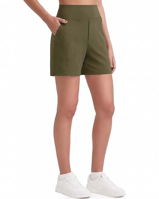 Shorts Hög Midja Athletic Löpning