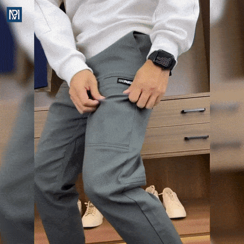 Multipants – Högstretchiga Cargobyxor Med Flera Fickor Och Hög Hållbarhet