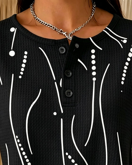 T-Shirt Rund Hals Kortärmad
