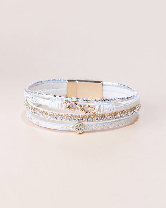 Armband med magnetiskt spänne för damer