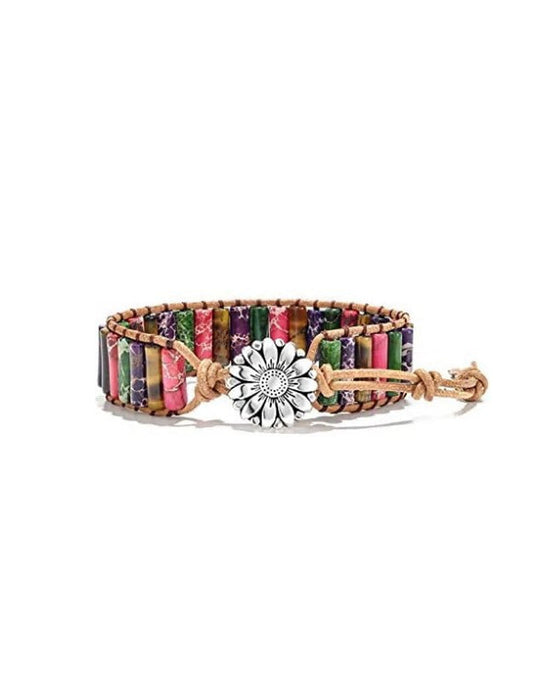 Stenarmband i stil med en boho