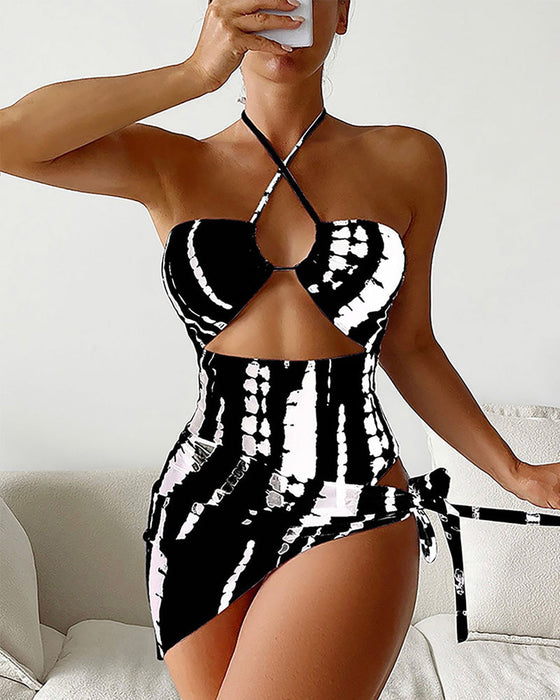 Halter neck bikini i två delar