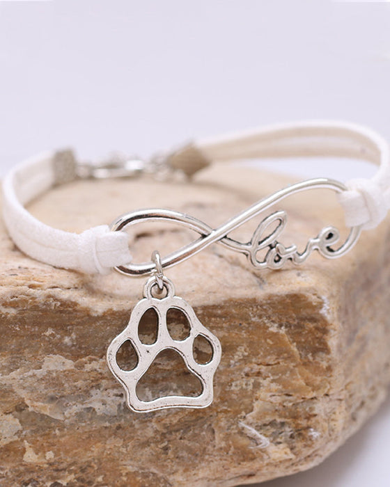 Armband med hundtassformat hängande
