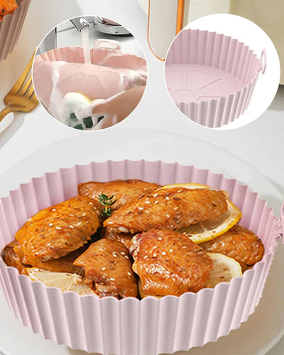 Bakplåt i silikon för ångfritös
