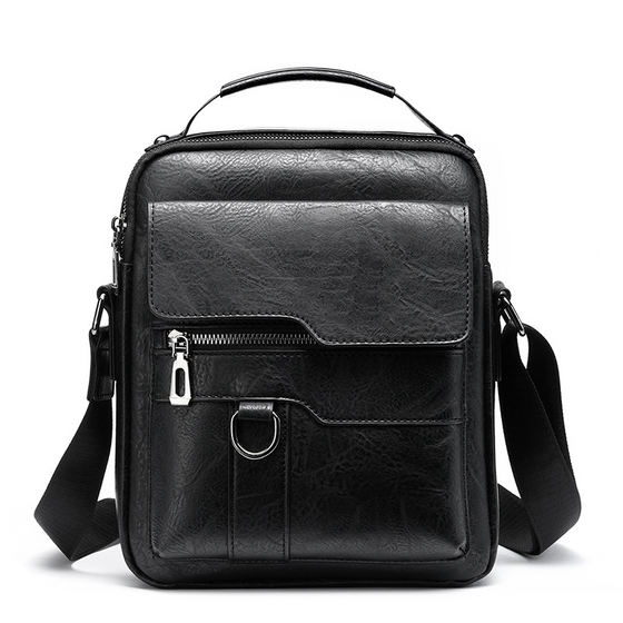 Crossbody-väska för män, axelväska, vintage