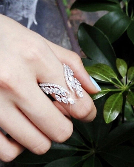 Änglavingsring och armband