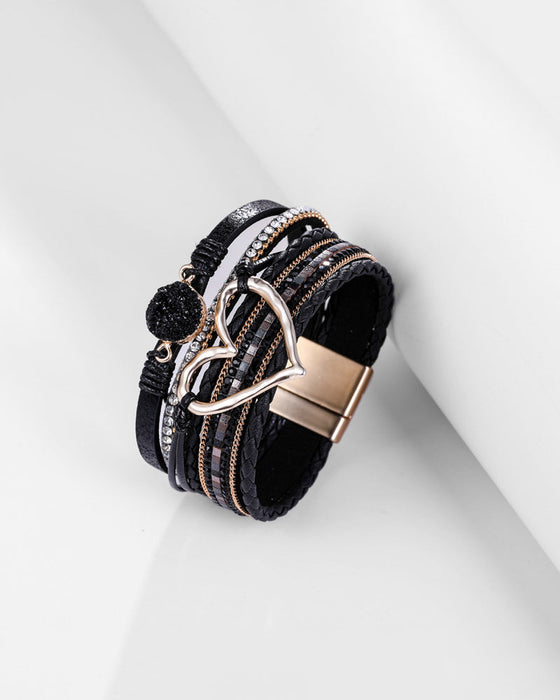 Bohemisk Hjärta  armband