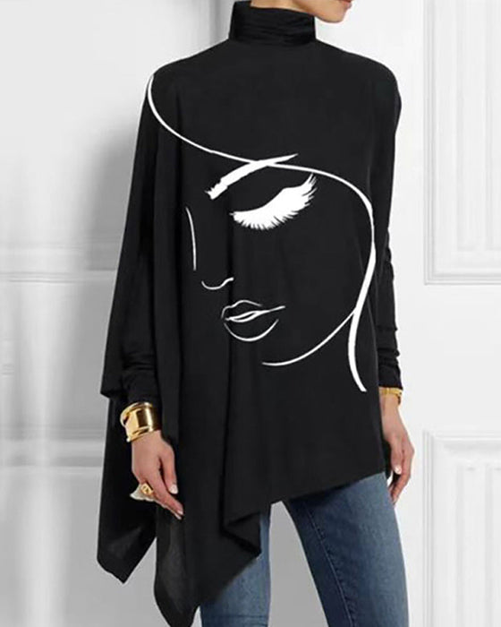 Topp med turtleneck