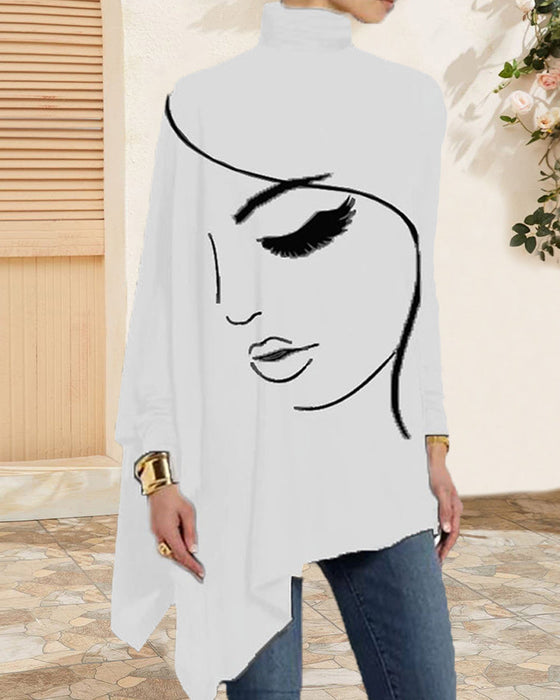Topp med turtleneck
