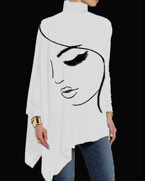 Topp med turtleneck