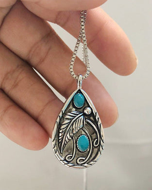 Bohemisk vintage halsband med hänge