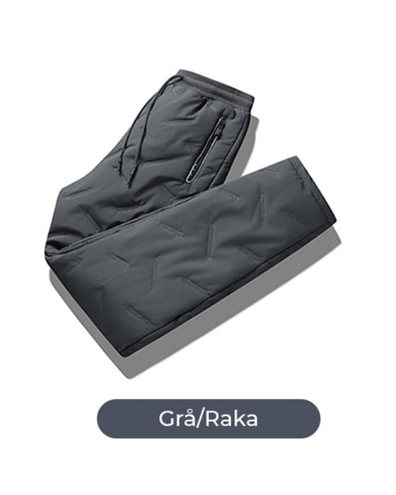Tjock varm träningsbyxor i fleece