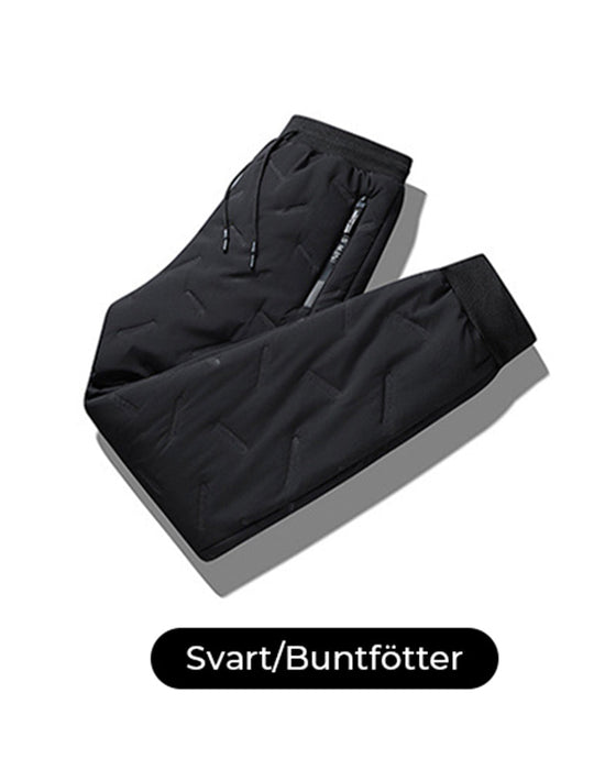 Tjock varm träningsbyxor i fleece