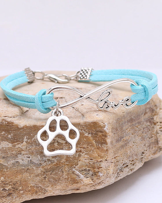Armband med hundtassformat hängande