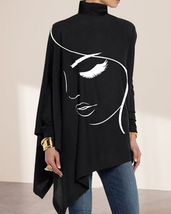 Topp med turtleneck