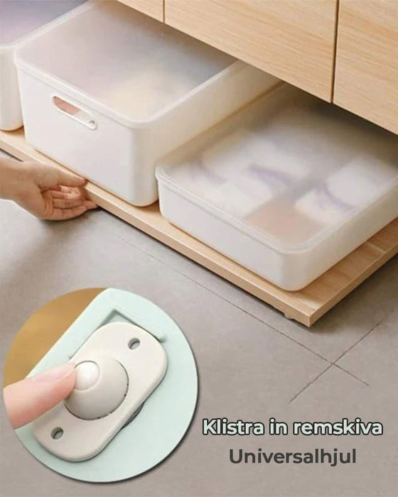 Hjul Klistrande Typ Remskiva Universell