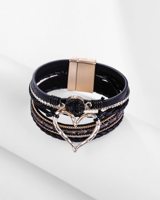 Bohemisk Hjärta  armband