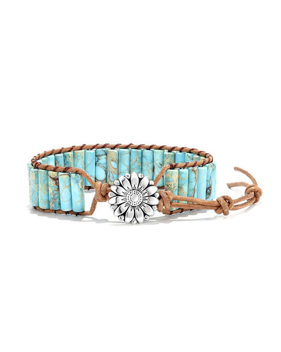 Stenarmband i stil med en boho