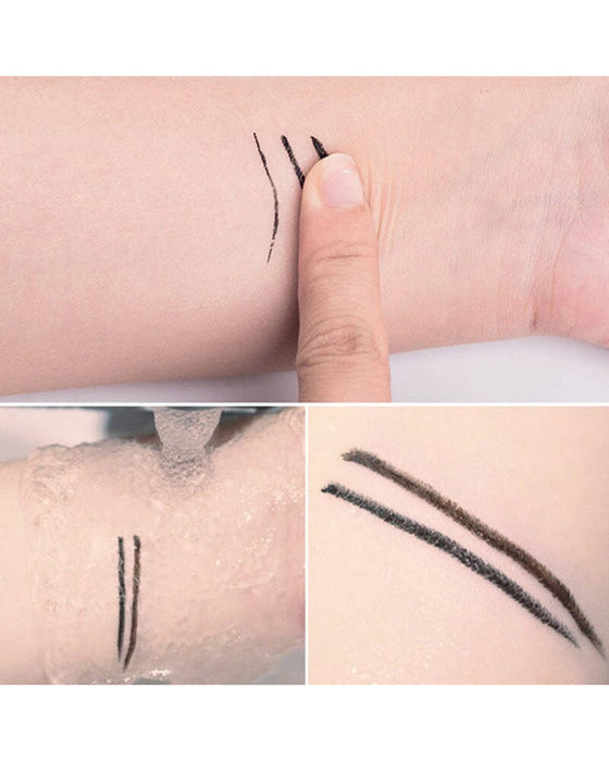 Snabbtorkande och vattentät eyeliner