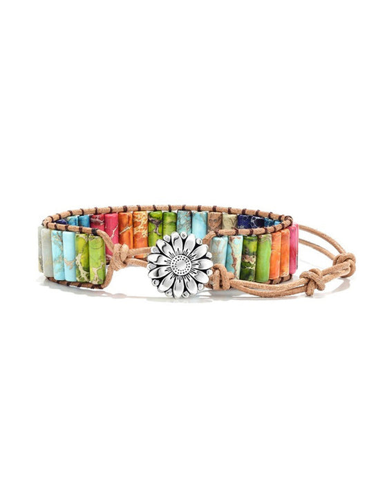 Stenarmband i stil med en boho