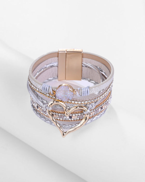 Bohemisk Hjärta  armband