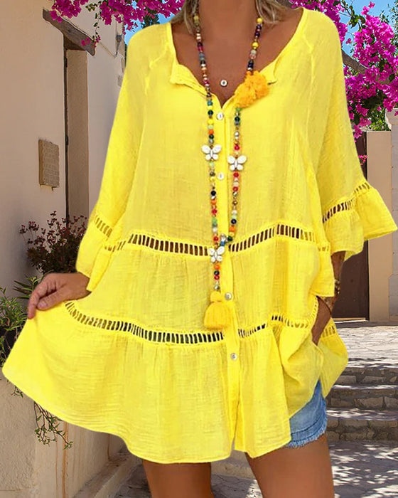 Boho sommartunikablus