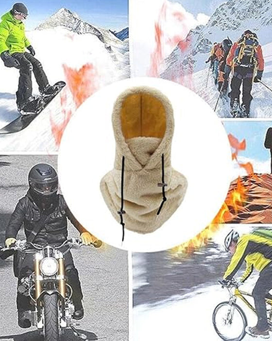 Sherpa-huva skidmask