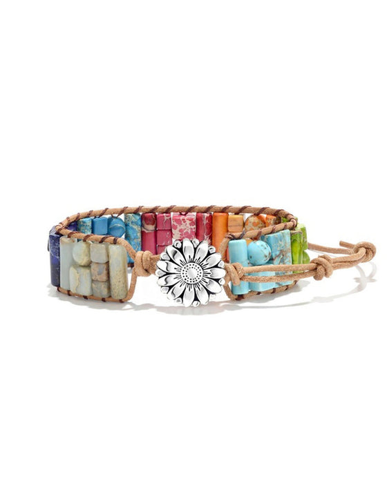Stenarmband i stil med en boho