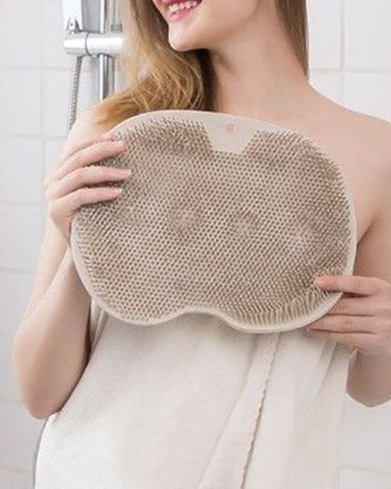 Dusch fot och ryggskrubb, massagedyna